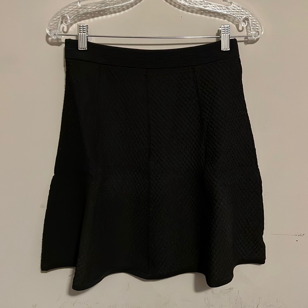 Rebecca Taylor Diamond Black Skirt. Size XS. NWT